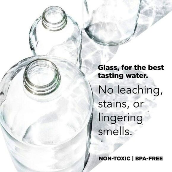 BKR FLIRT 500ML 16oz Opaque Fuschi fog Glass + silicone water bottle BARBIE PINK - Picture 6 of 9